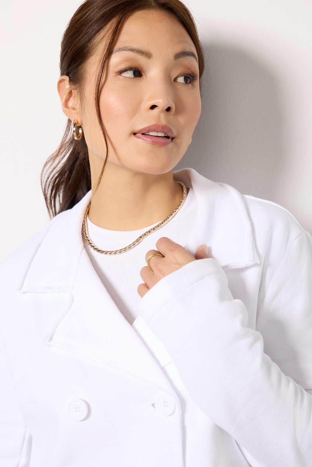 Diana French Terry Blazer