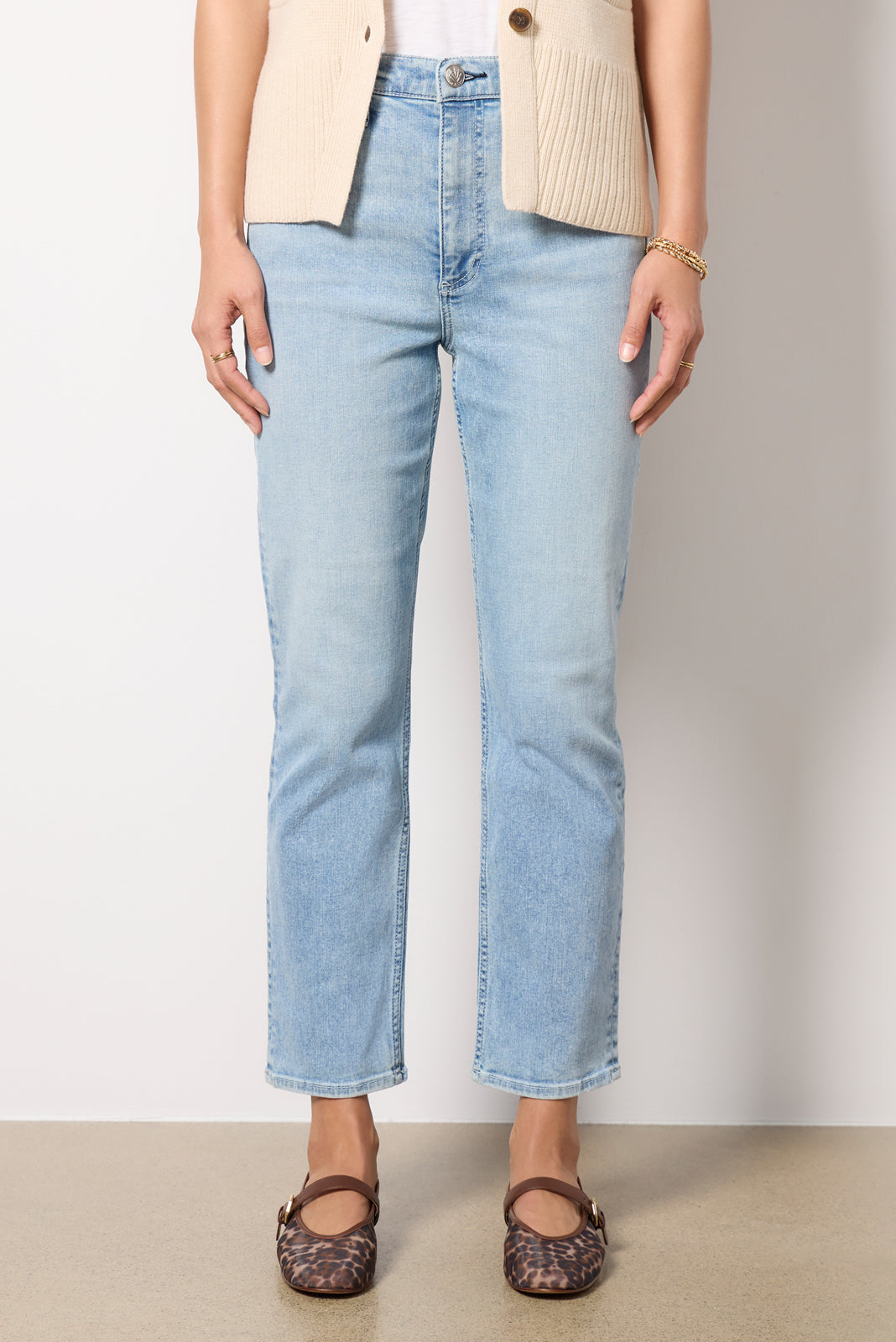 Flexi Wren High-Rise Ankle Slim Straight