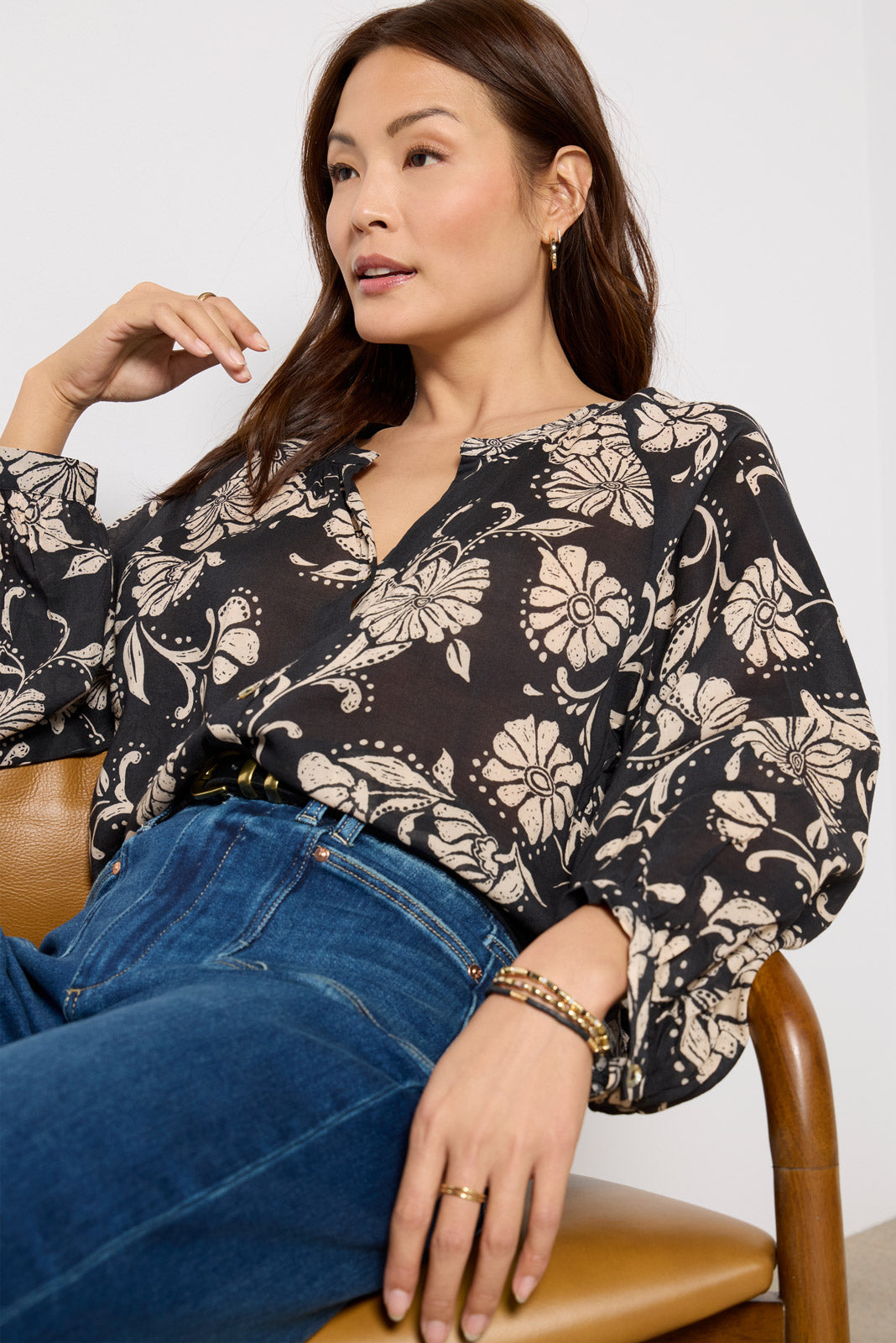 Wren Ari Floral Blouse