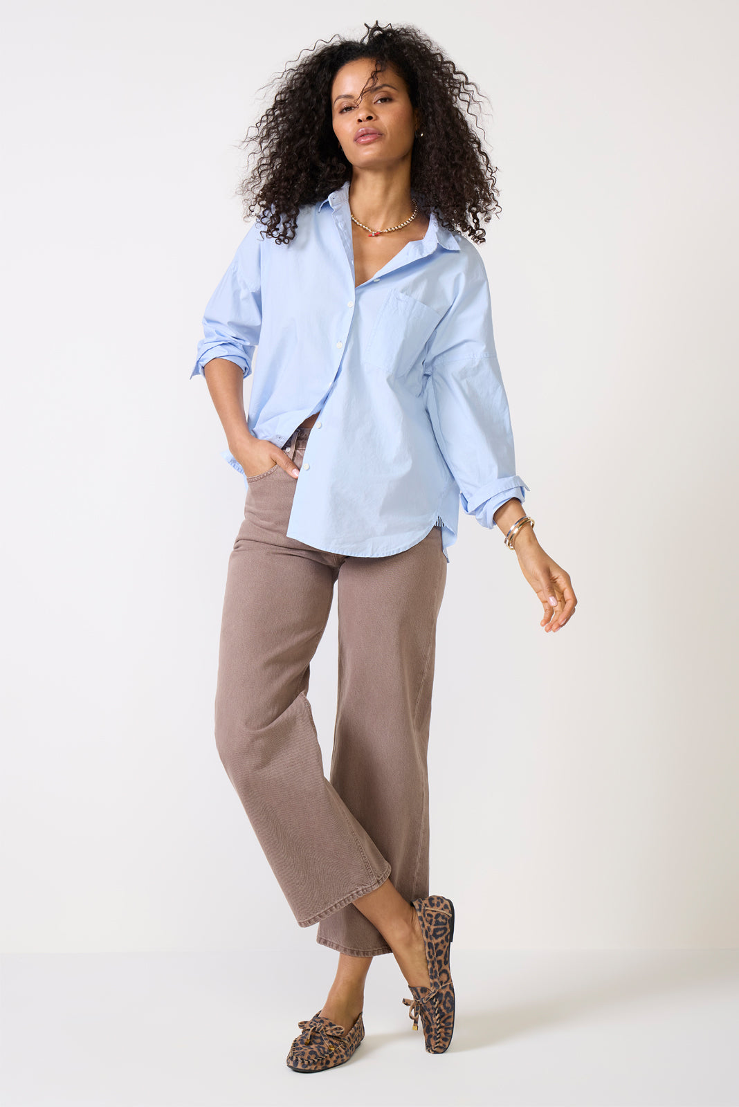 Jo Cotton Poplin Shirt