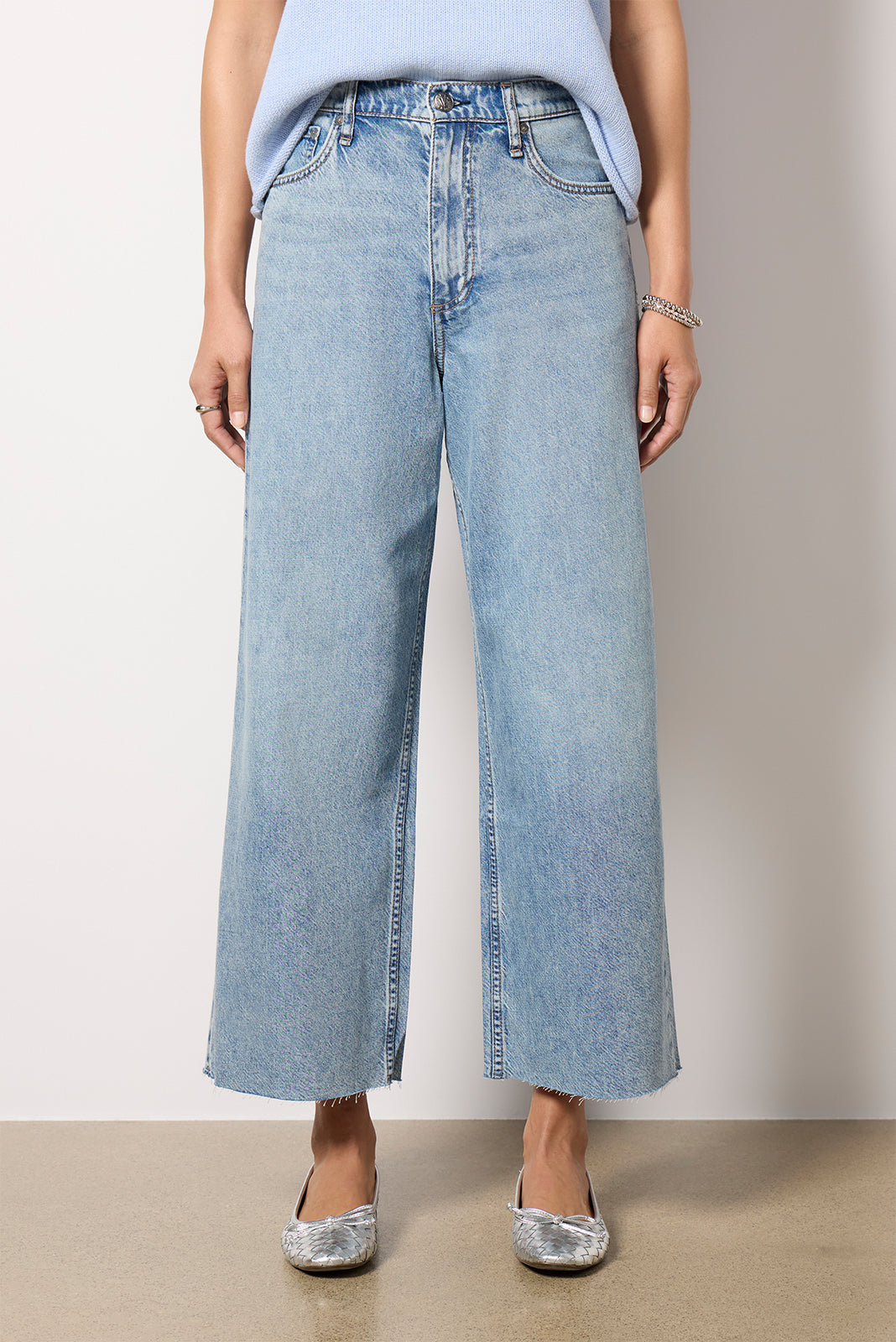 Featherweight Andi High-Rise Ankle Wide Leg