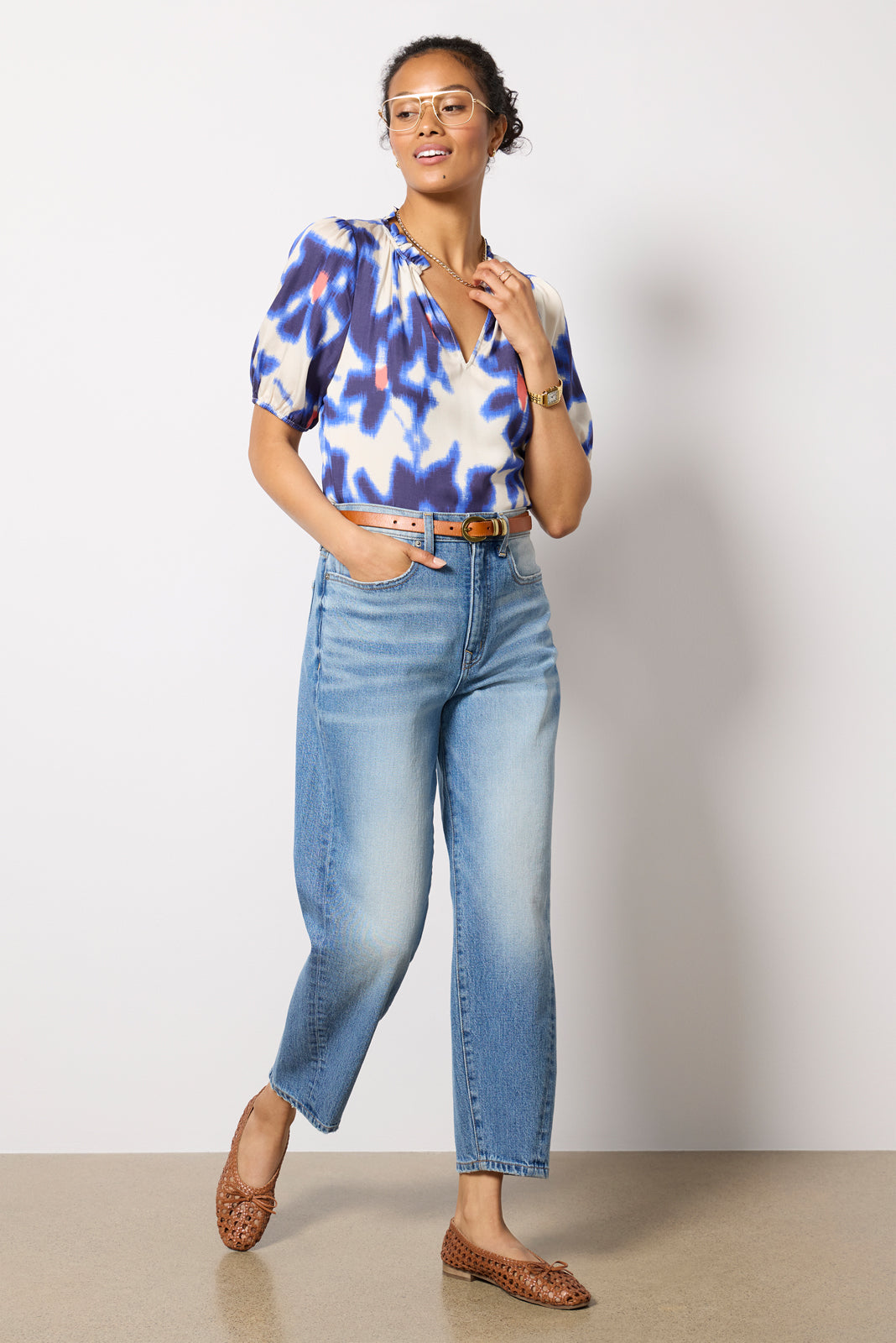 Morgan Short Sleeve Top