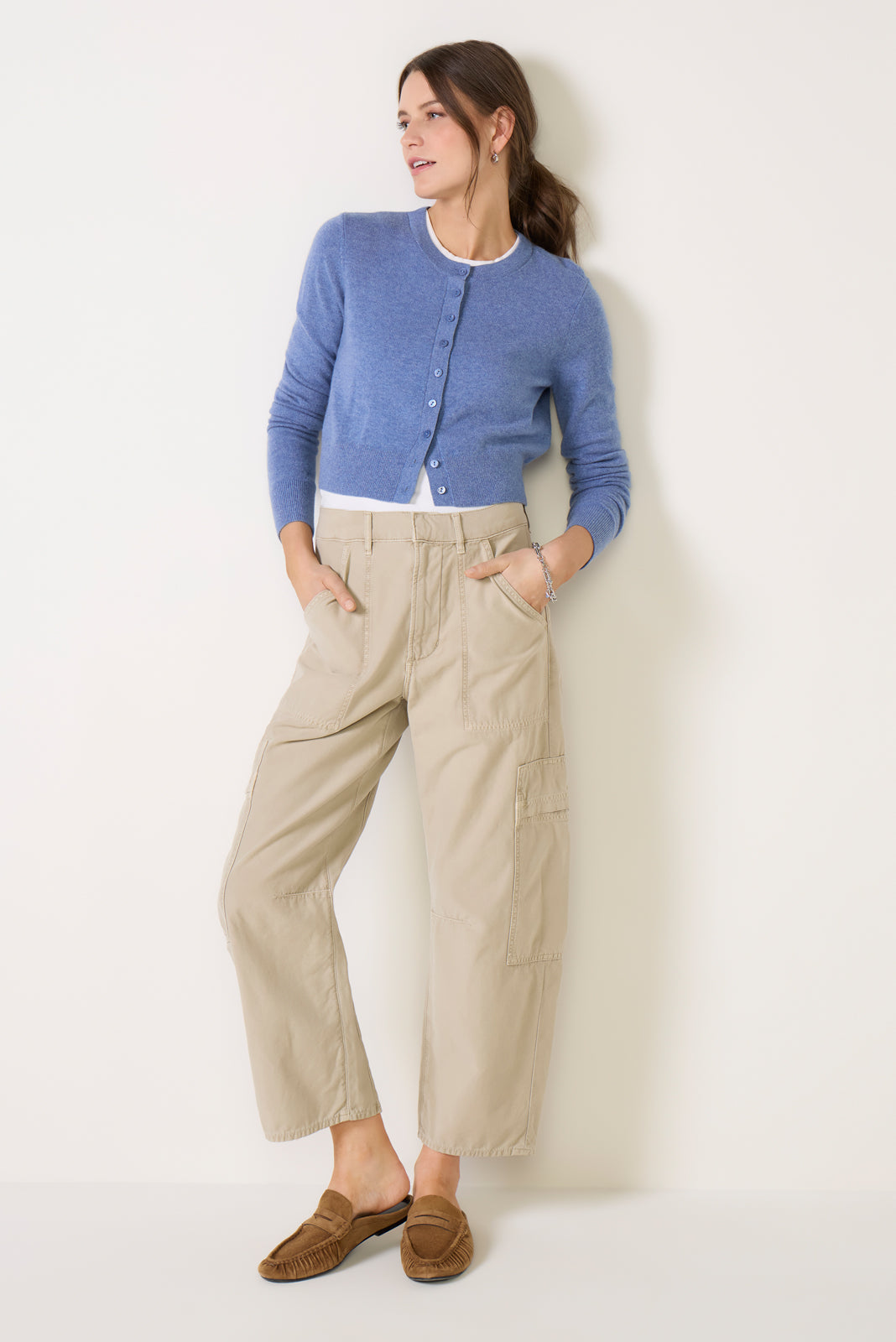 The Cropped Rebecca Cardigan