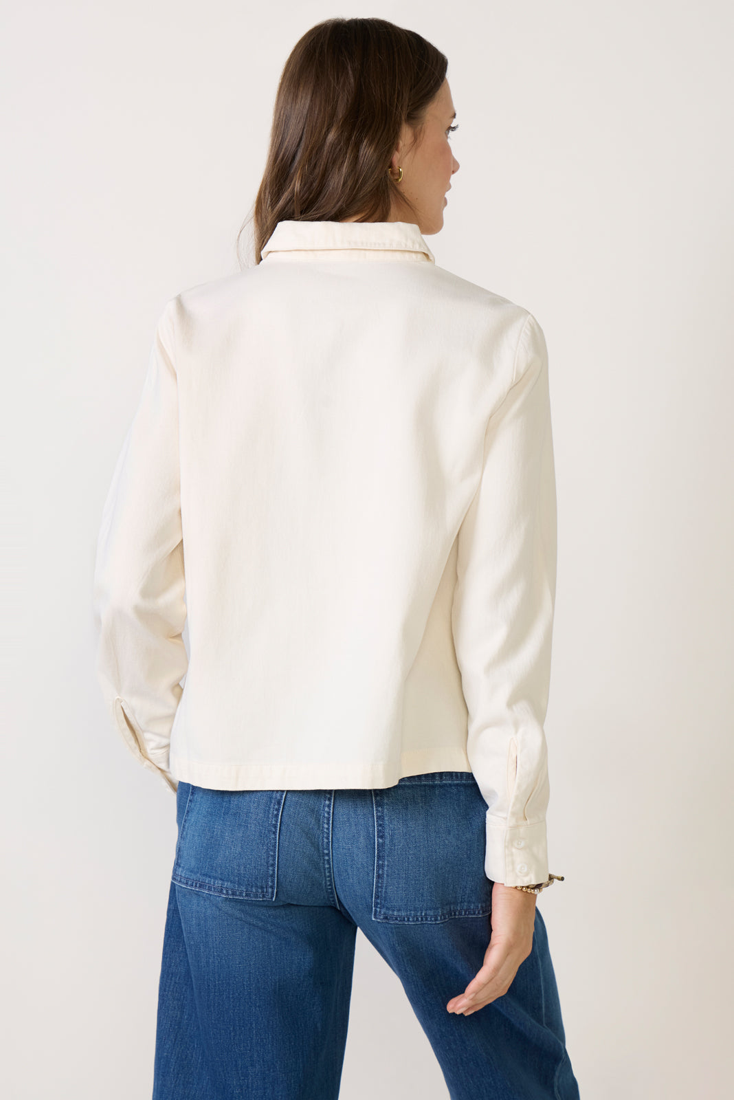 Zip Front Pullover Top