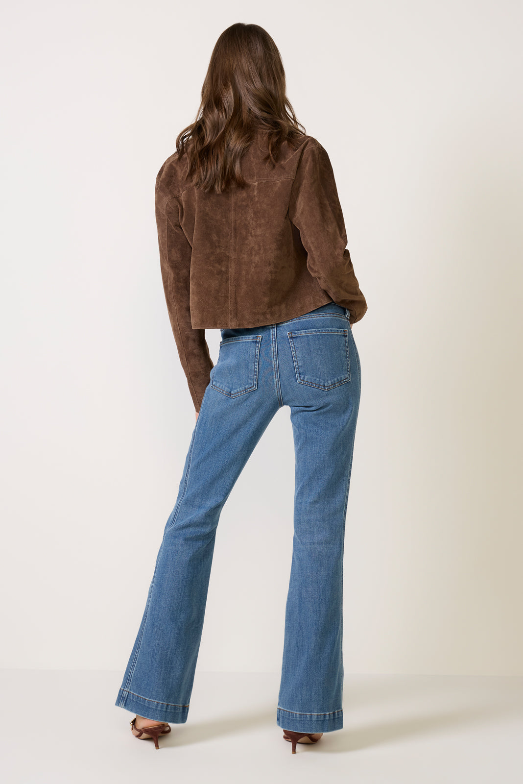 Natalie Bootcut w Side Inset Jean