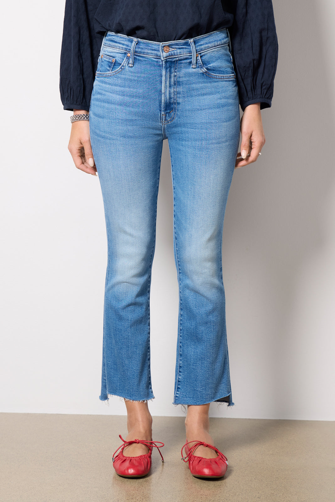 The Insider Crop Step Fray