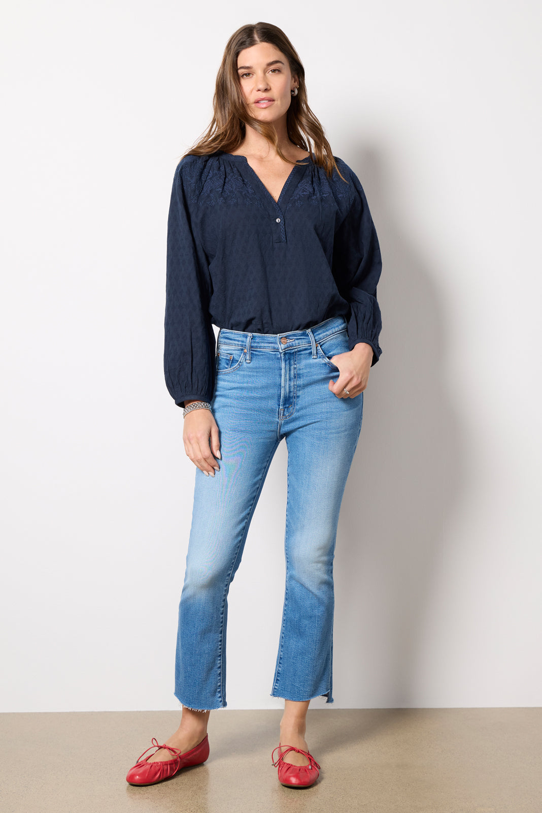 The Insider Crop Step Fray