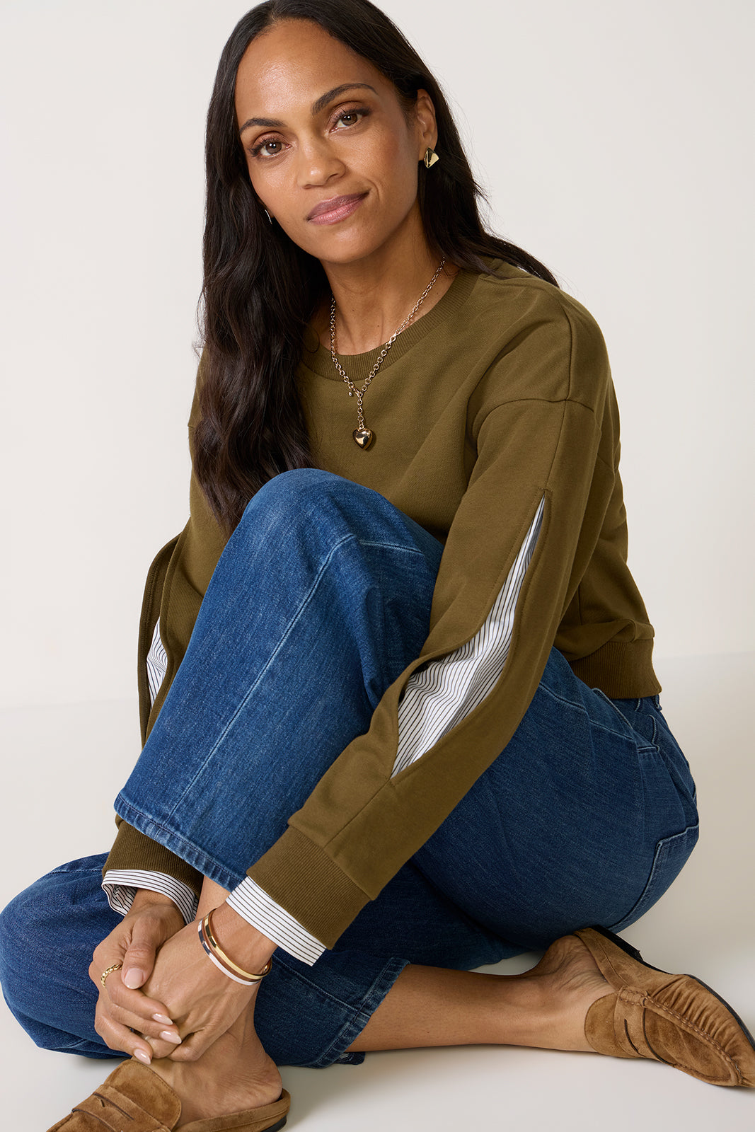 Tucker Twofer Sweatshirt