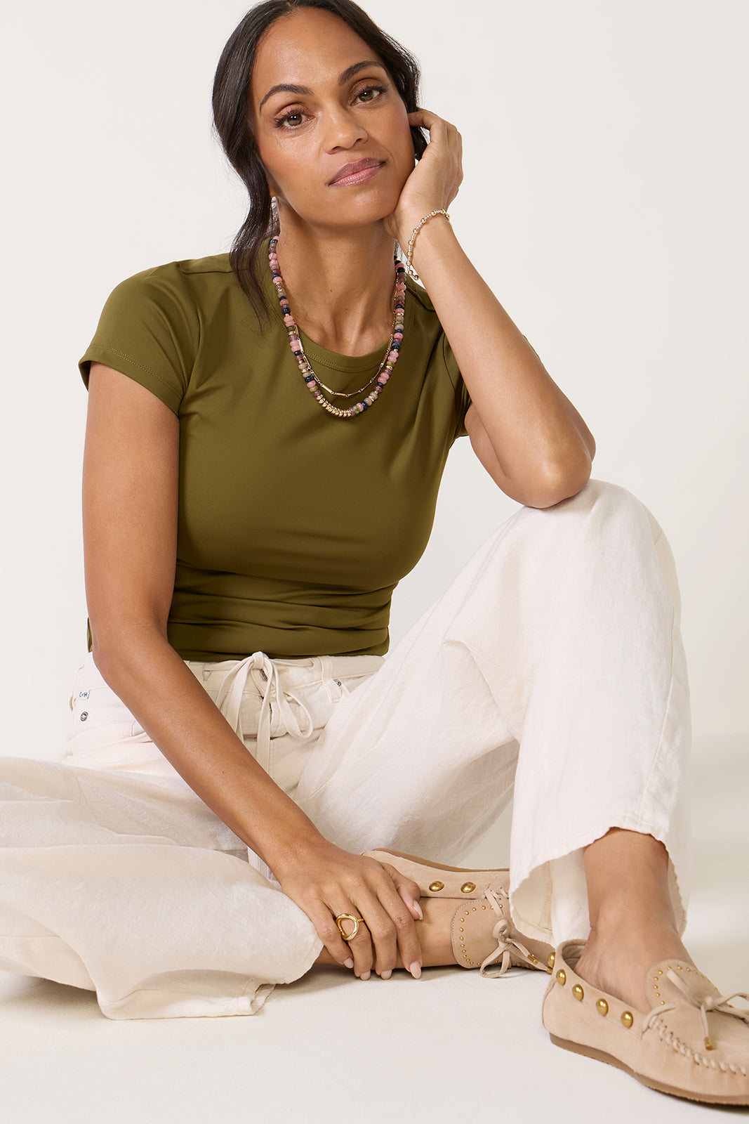 Harper So Smooth Crew Neck Tee