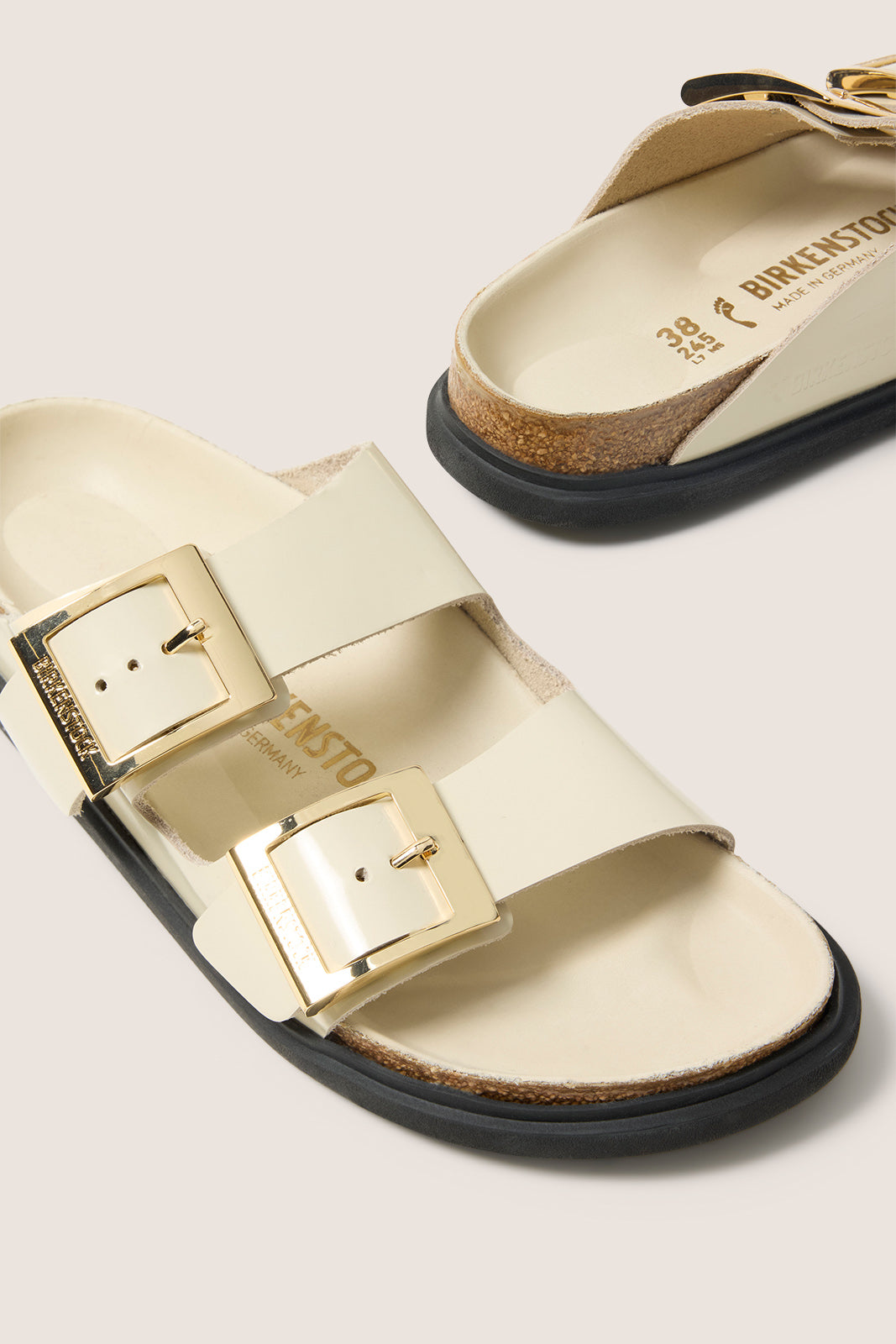 Arizona Droplet Buckle High Shine