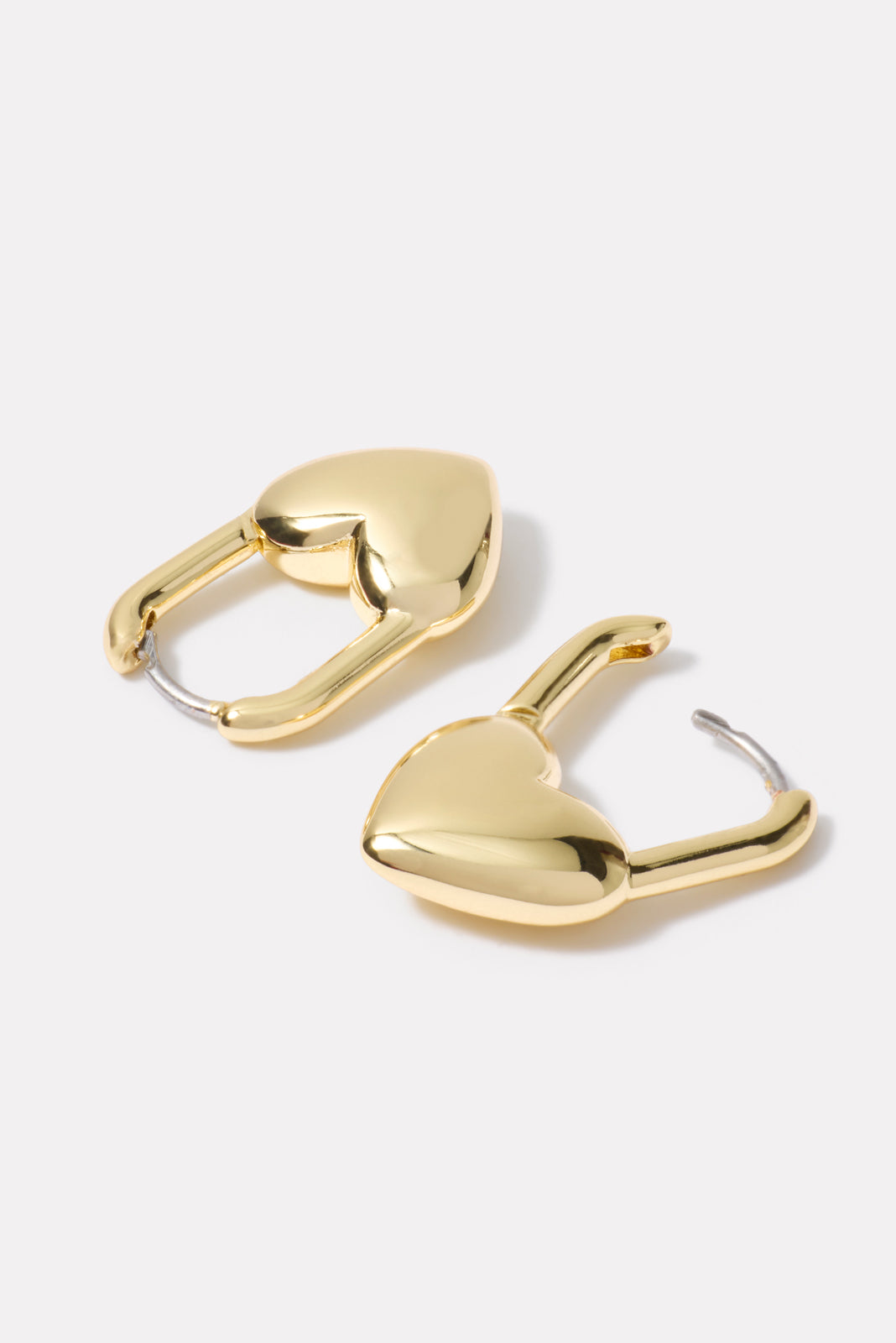 Heart Padlock Huggies