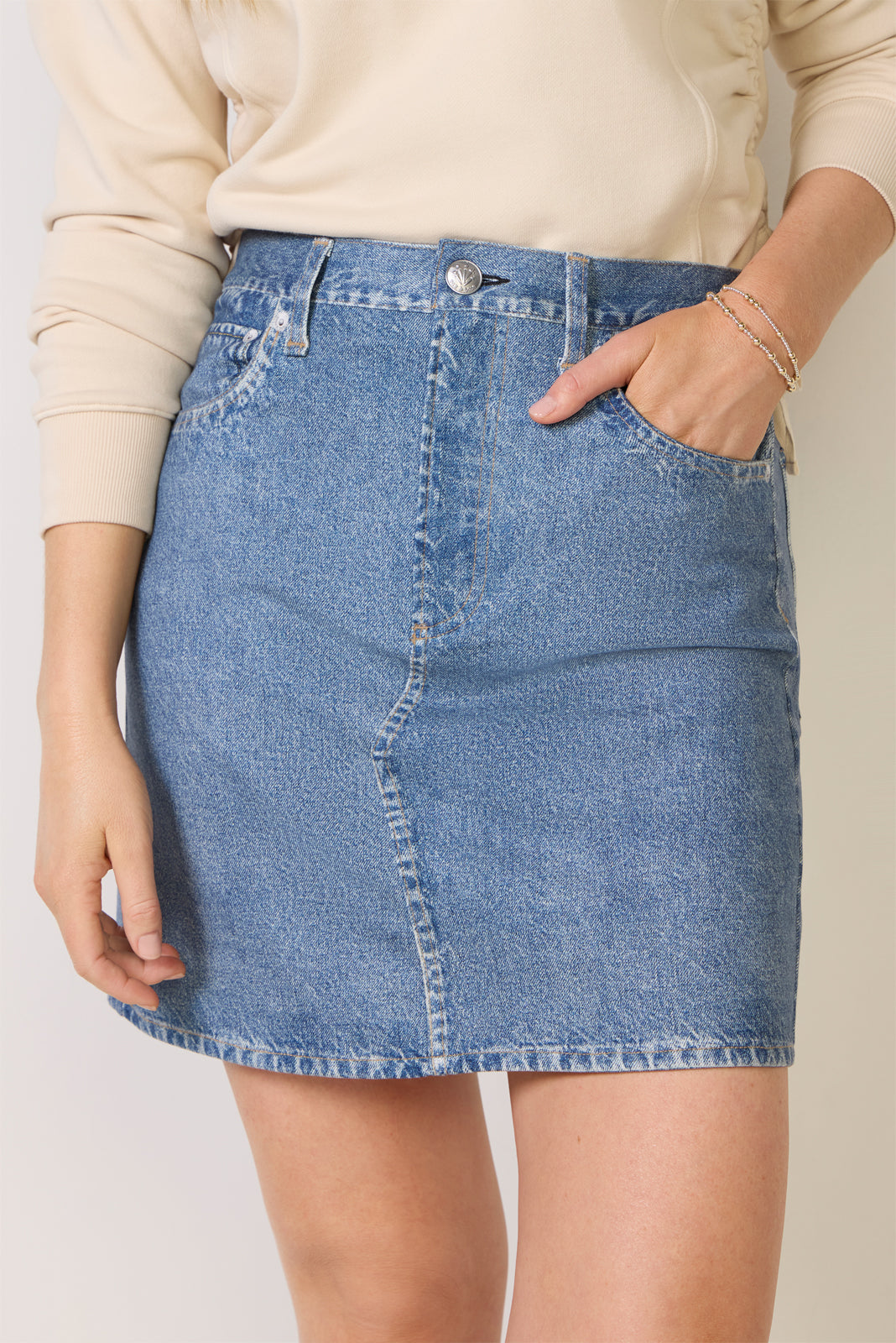 Miramar Ponte Mini Skirt