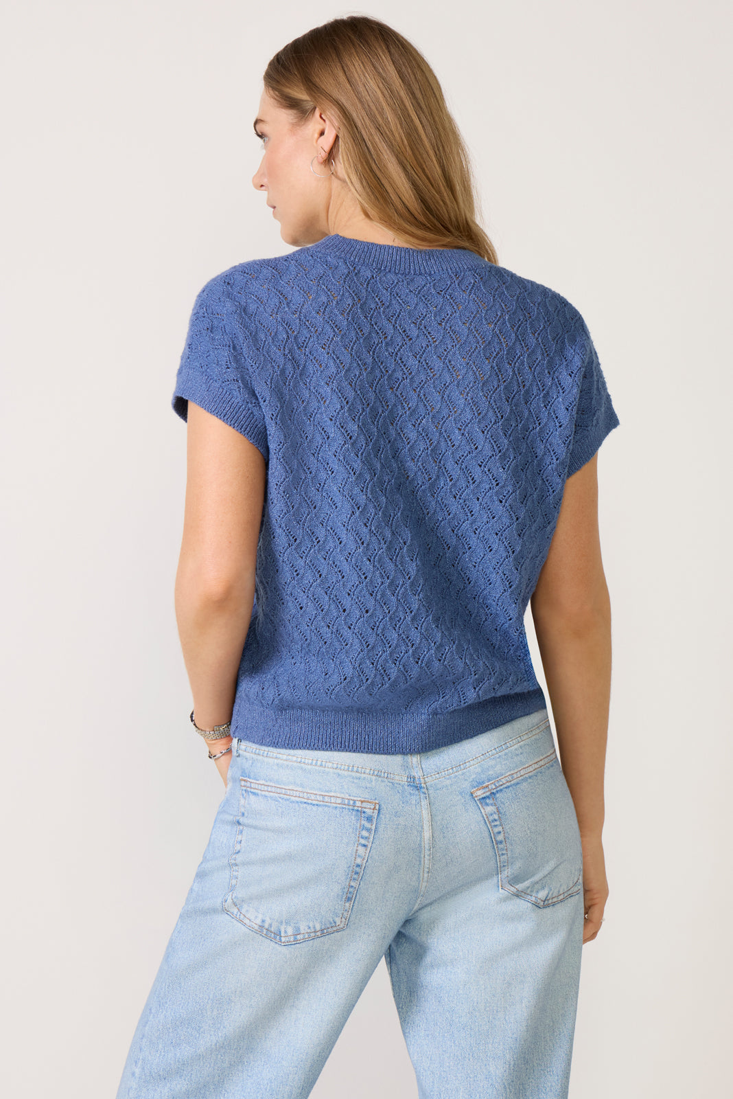 Manae Pointelle Knit Top