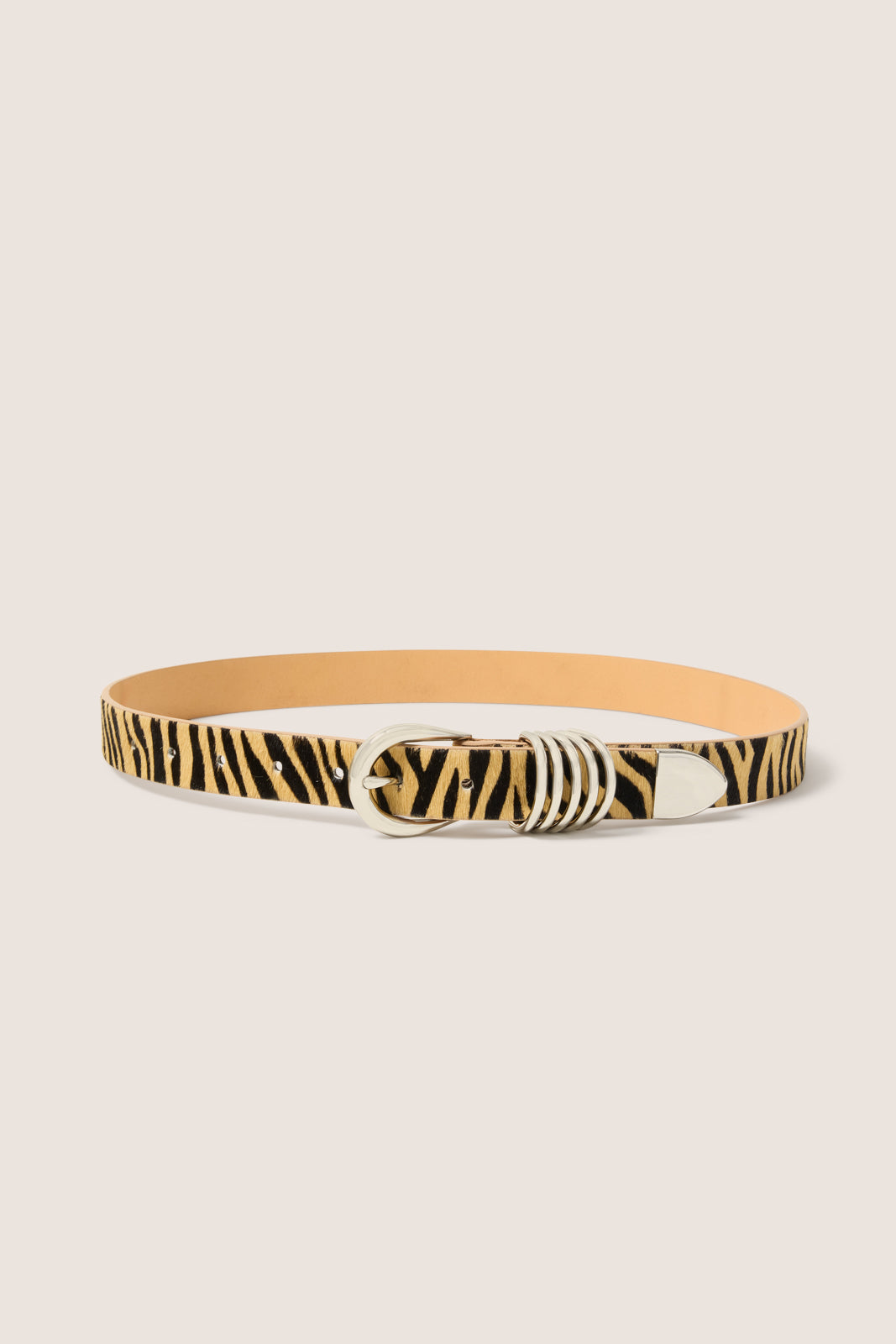Celine Zebra Multi Loop Belt