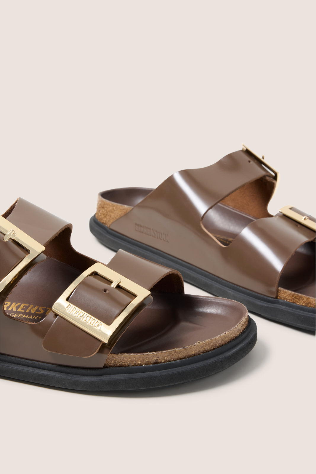 Arizona Droplet Buckle High Shine