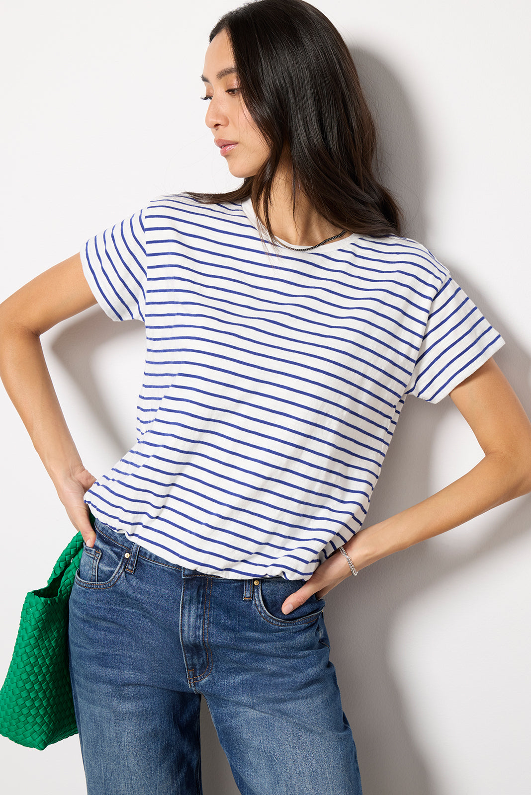 Skye Stripe Bubble Tee