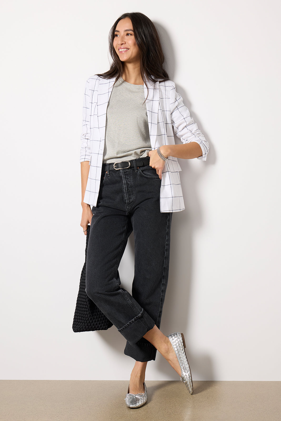 Asher Windowpane Blazer