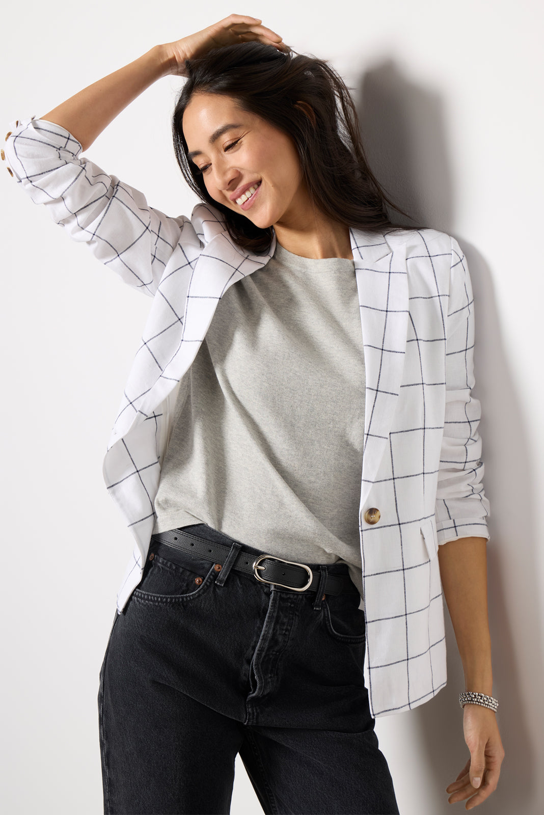 Asher Windowpane Blazer