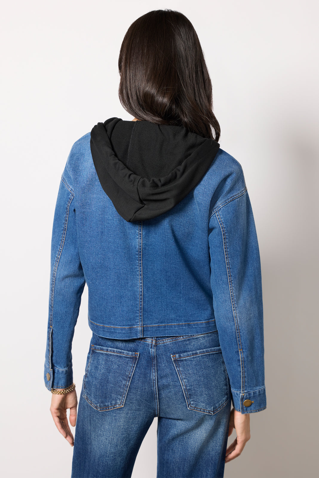 Lolo Hooded Denim Jacket