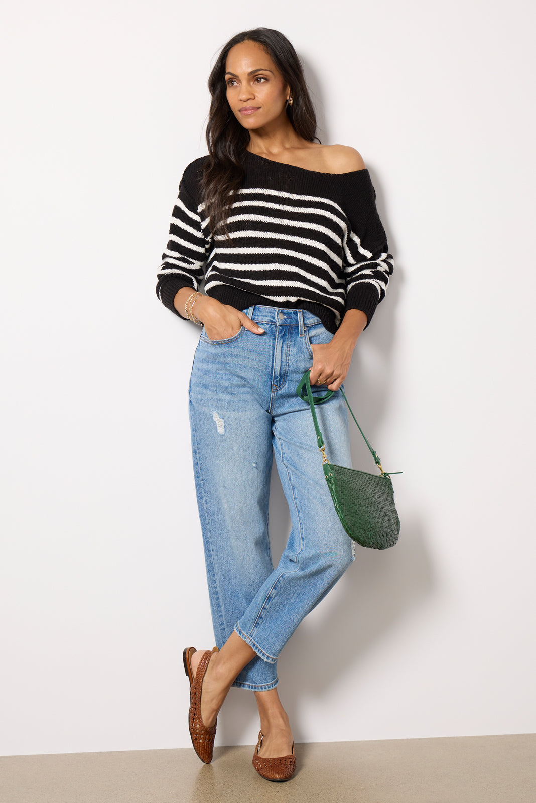 Naia Off Shoulder Pullover