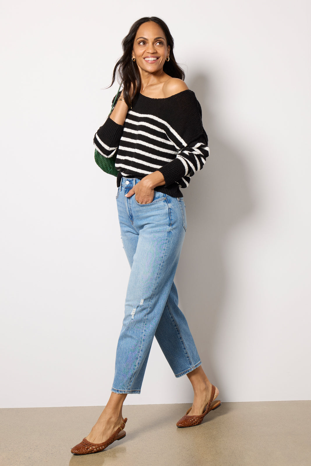 Naia Off Shoulder Pullover