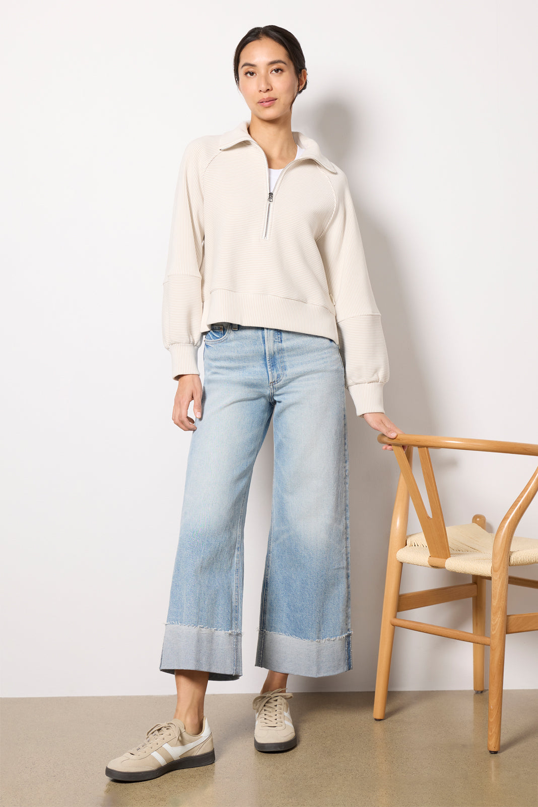 Milano Half Zip Sweat