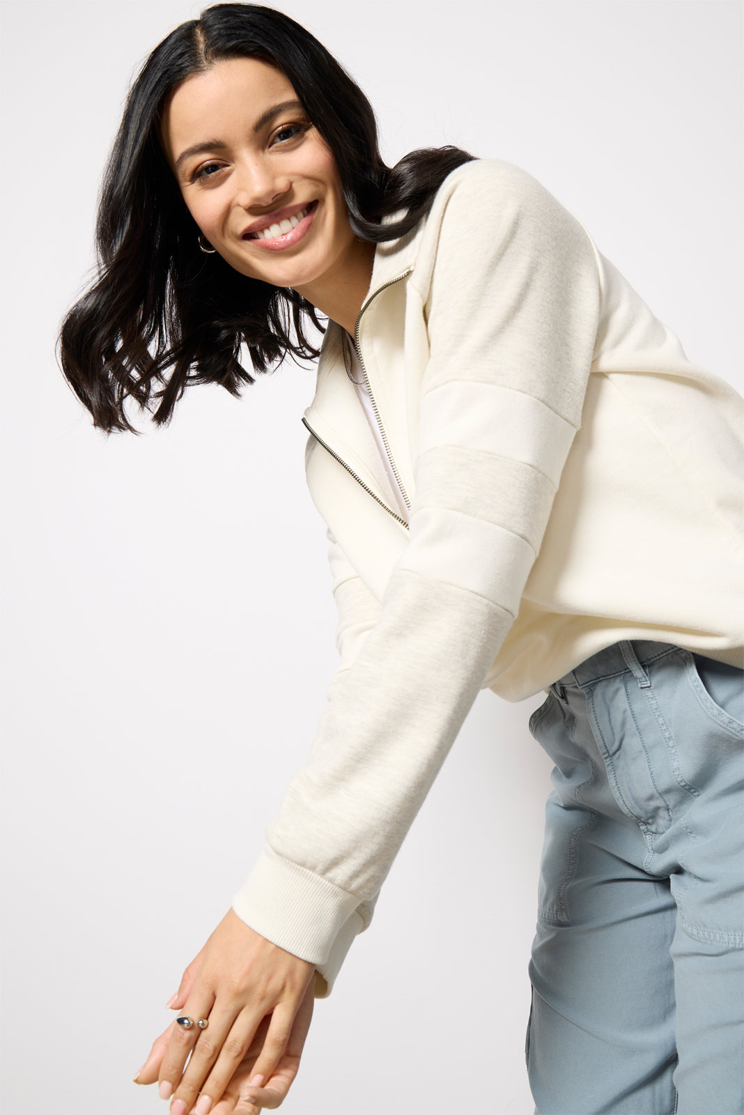 Cece Varsity Quarter Zip