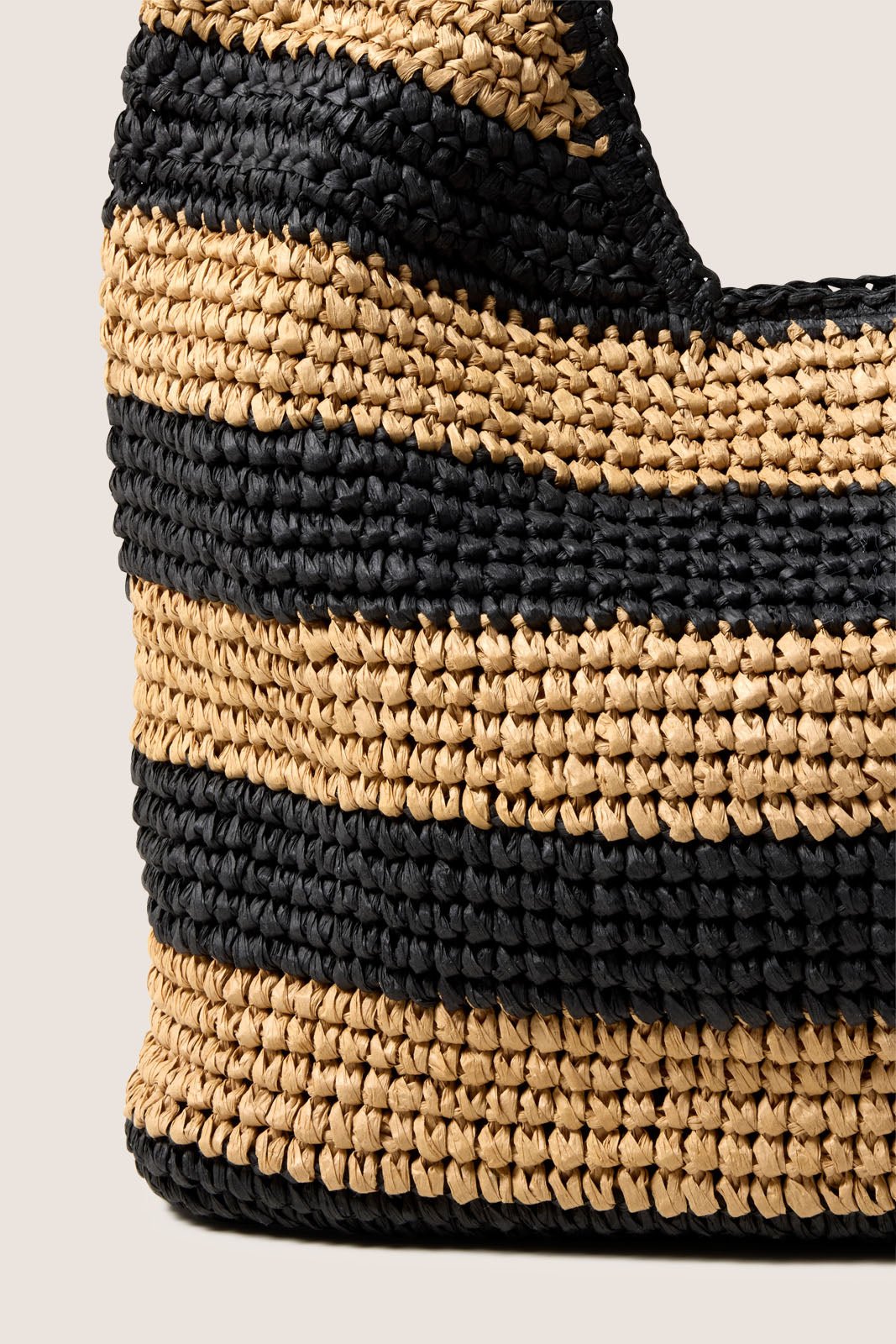 Raffia Shopper Tote