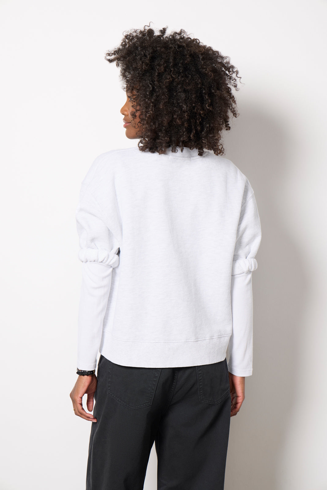 Rebecca Roll Sleeve Sweatshirt