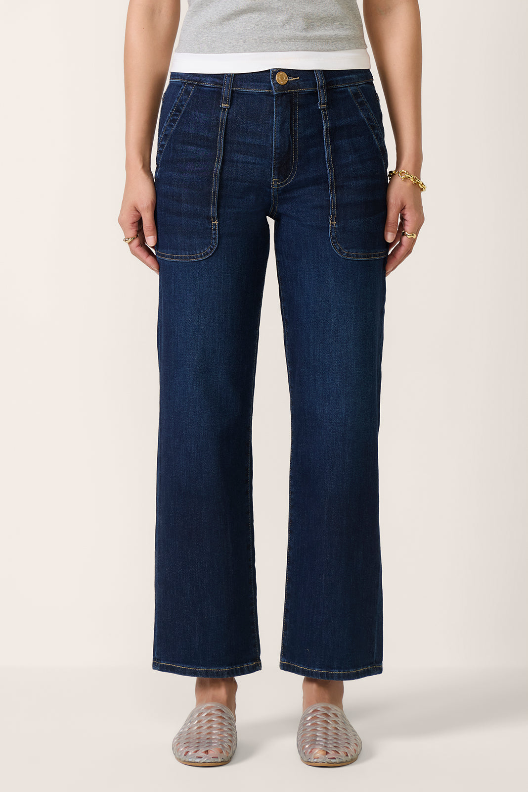 Avery Pork Chop Pocket Straight Jean