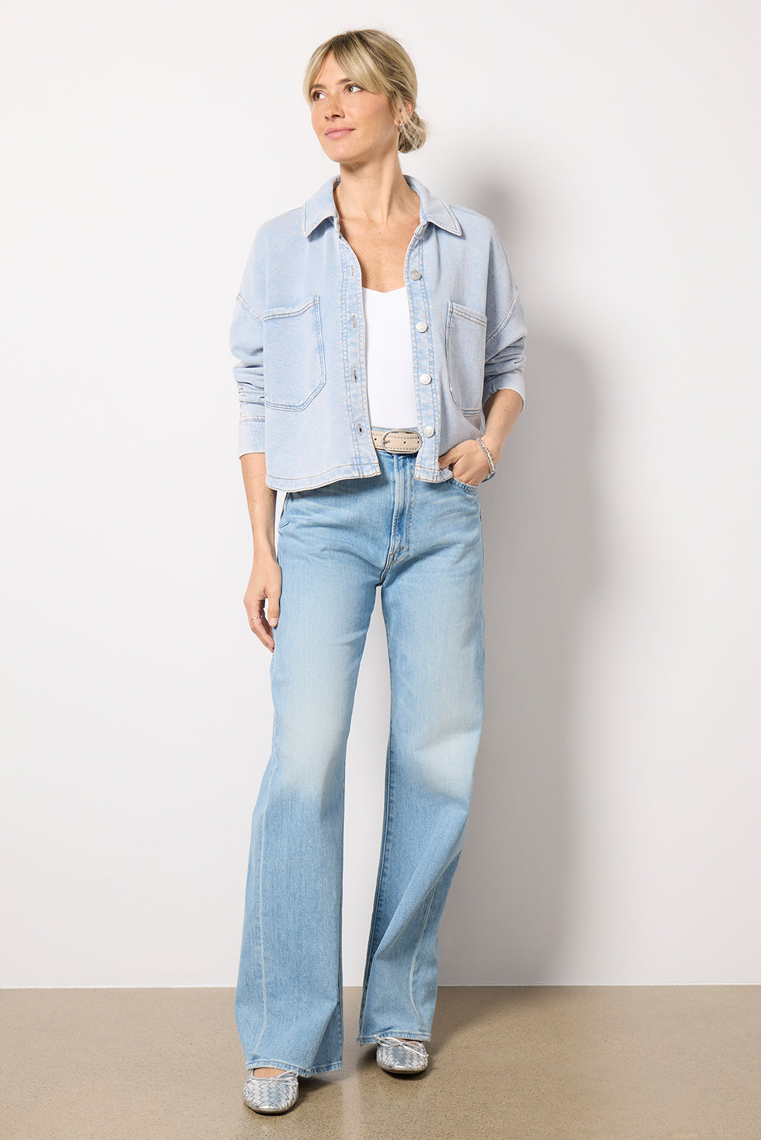 All Day Cropped Knit Jacket