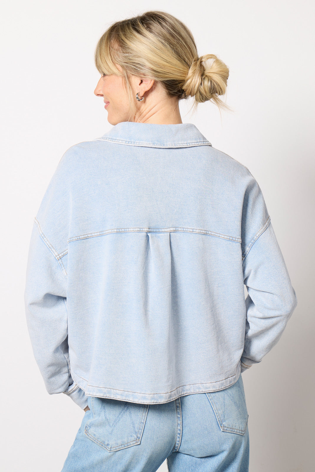 All Day Cropped Knit Jacket