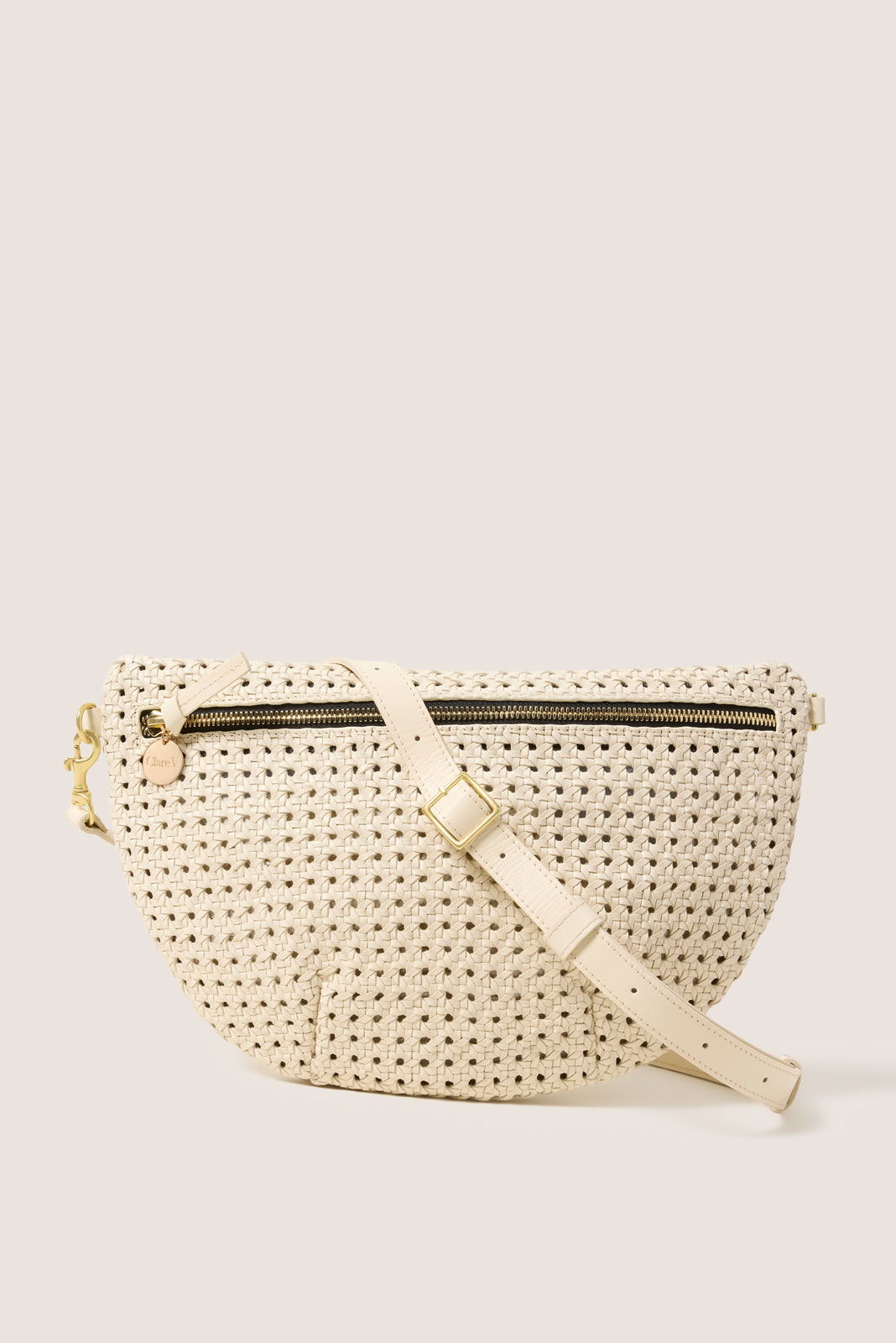 CLARE V.（クレアヴィヴィエ） レザー巾着バッグ レディース バッグ Clare V. L'Été Tote - Tan w/ Poppy Ciao – ascot + hart