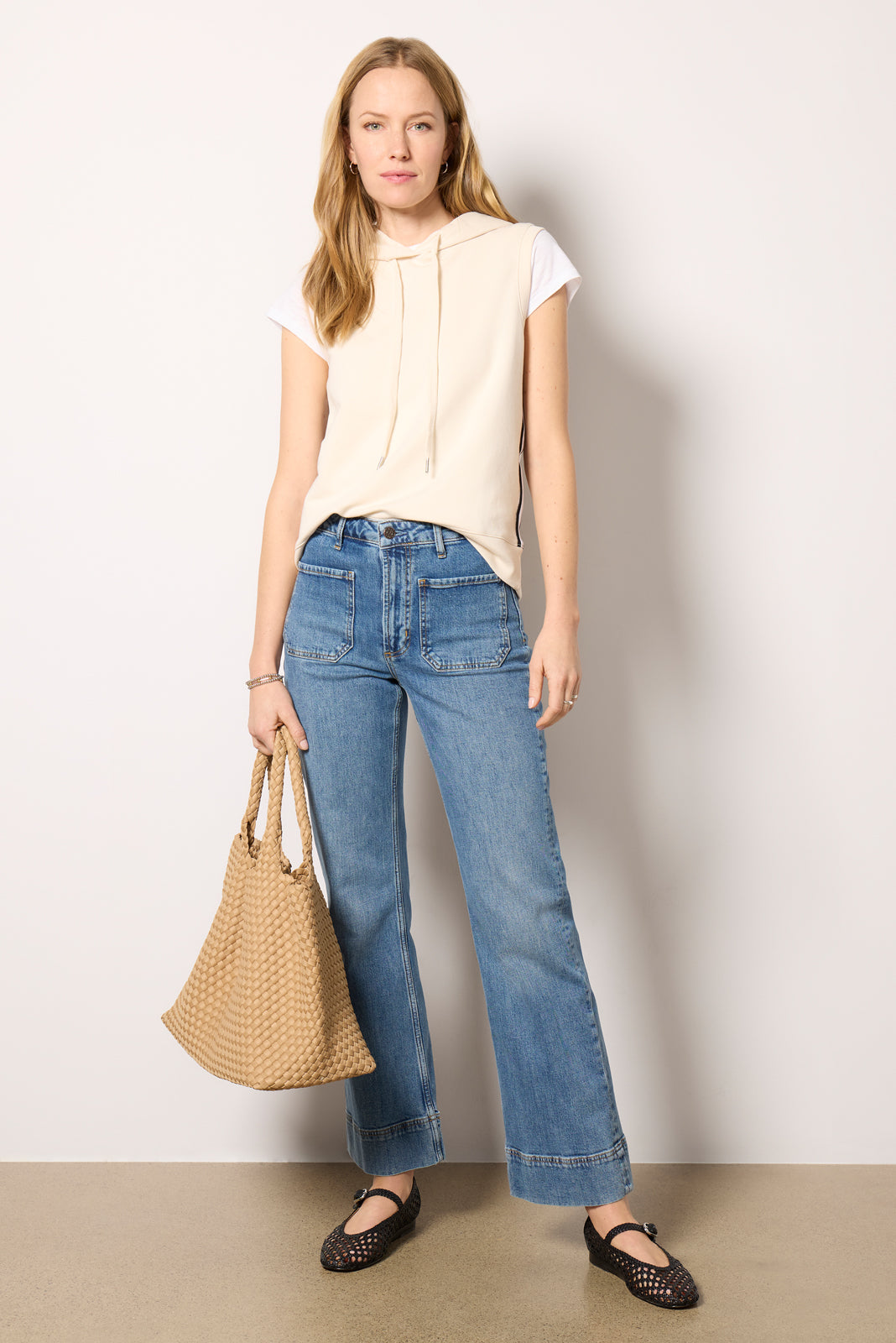 Kennedy Sleeveless Sweatshirt