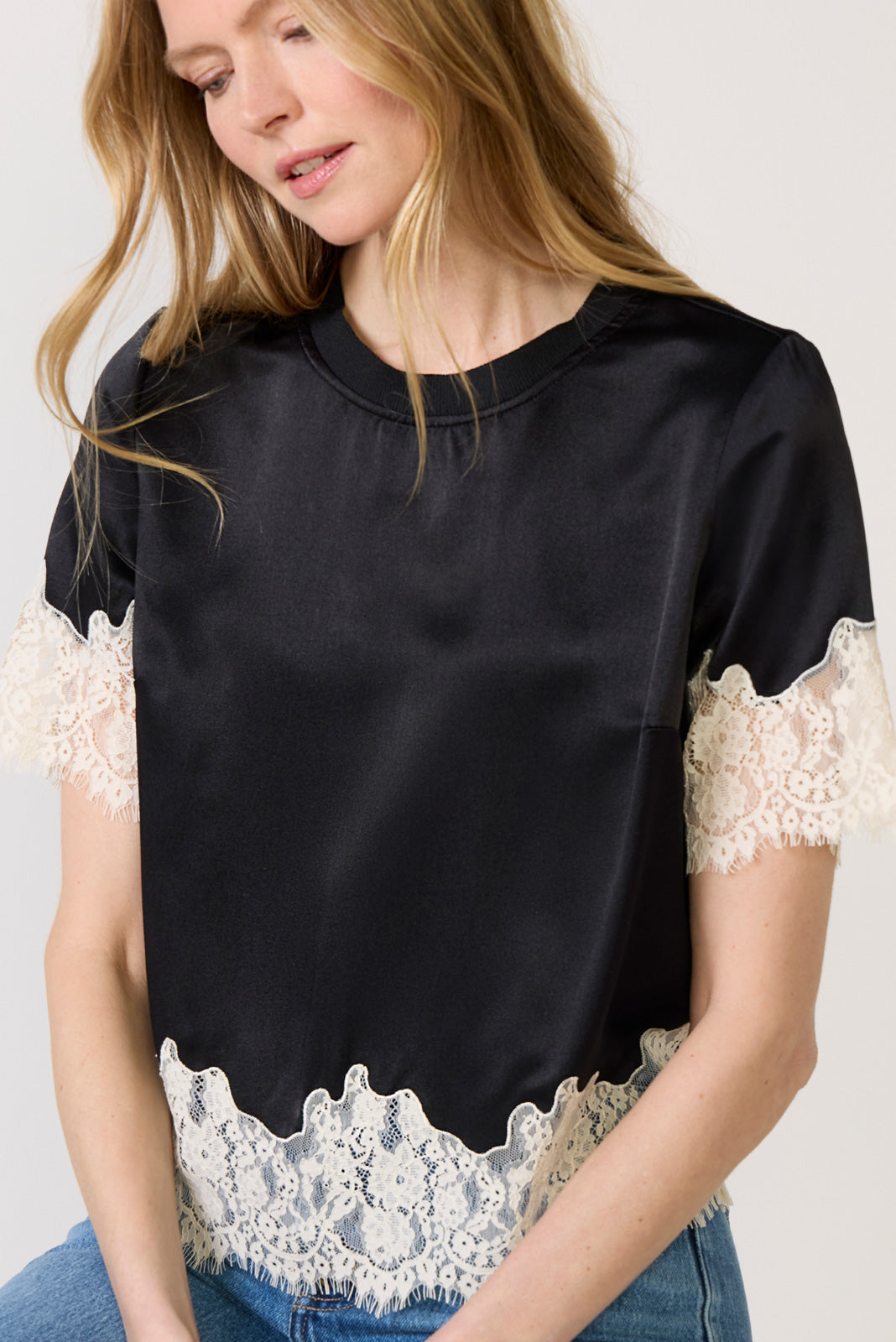 One of a Kind Lace Top