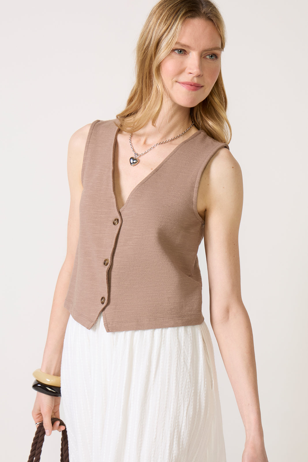 Noelle Textured Tank Top