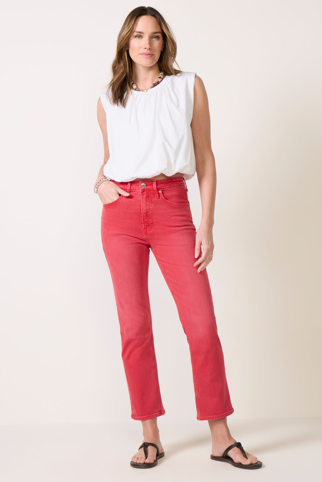 Good Icon Crop Bootcut Jean