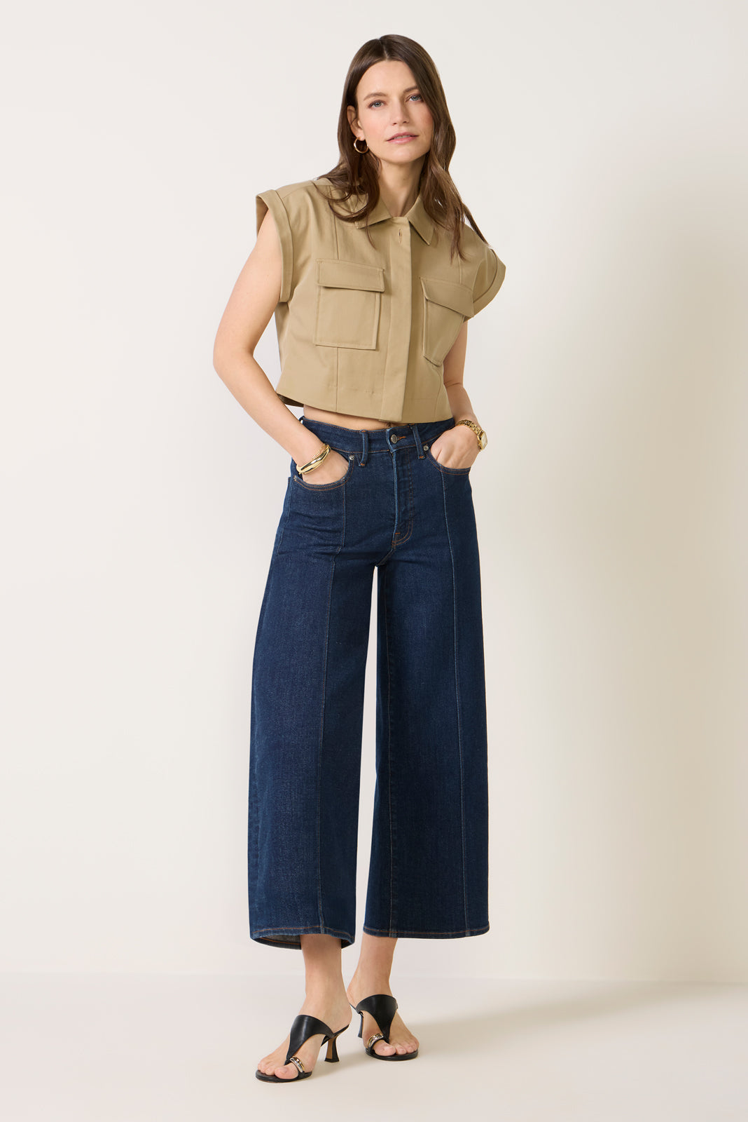 Good Waist Palazzo Crop