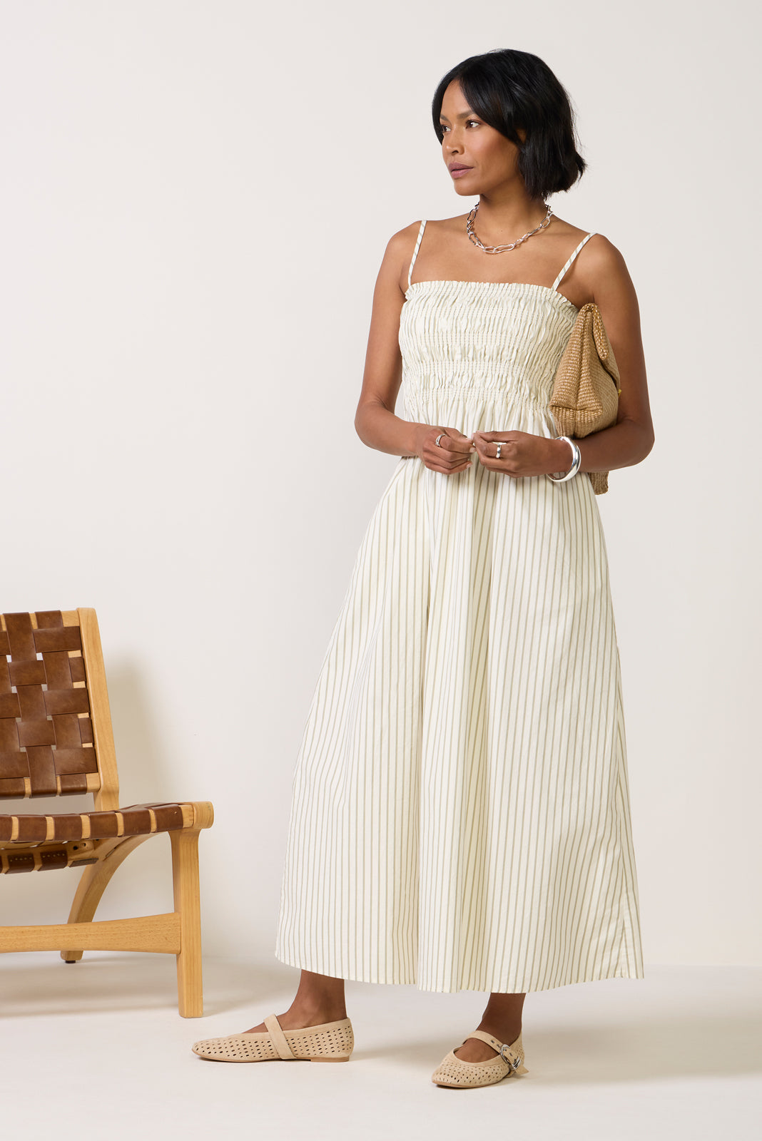 Bianca Smocked Dress