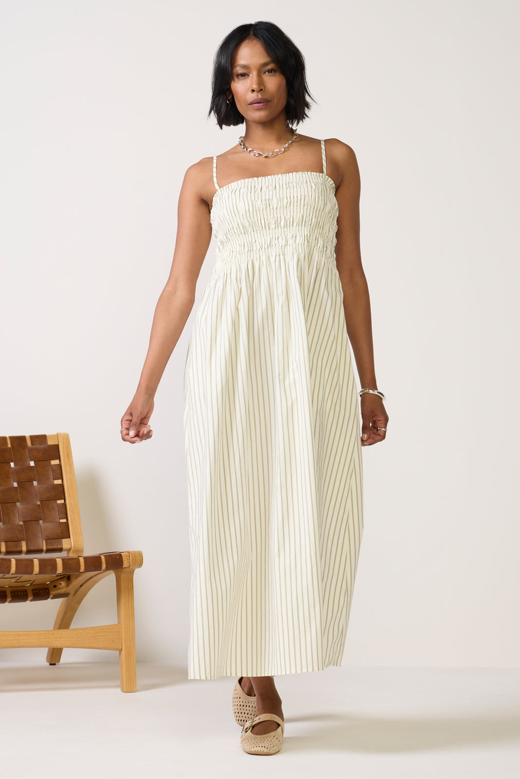 Bianca Smocked Dress