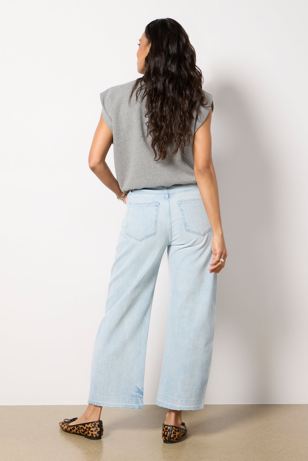 Arellia Ankle w Undone Hem