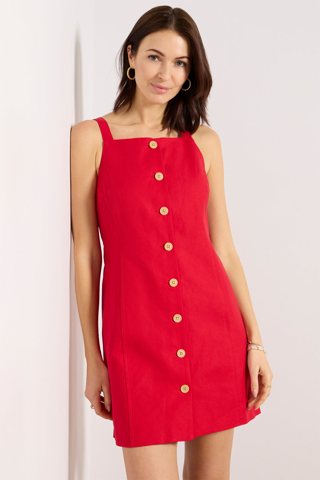 Alexis Linen Cotton Dress