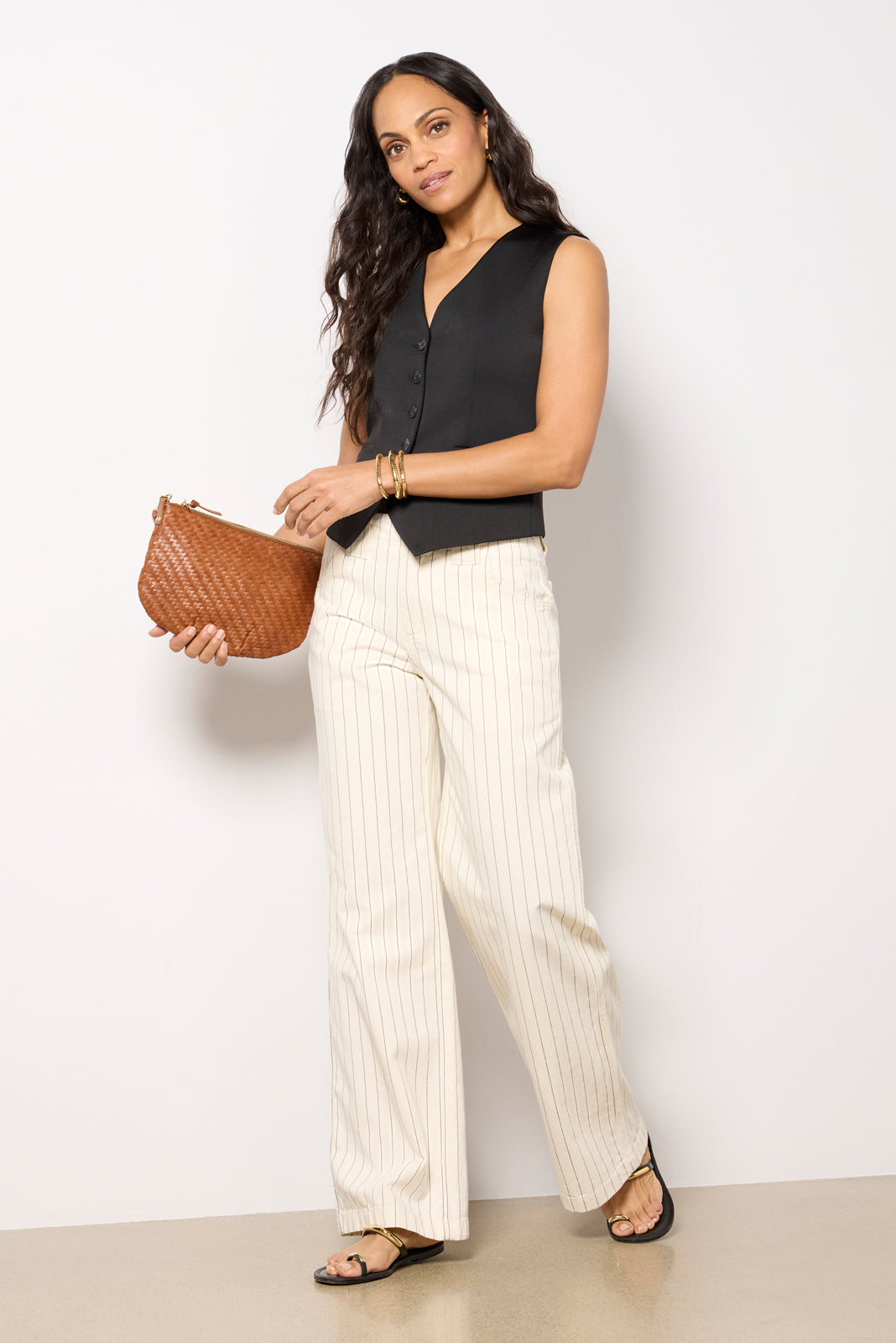Arden Striped Wide Leg