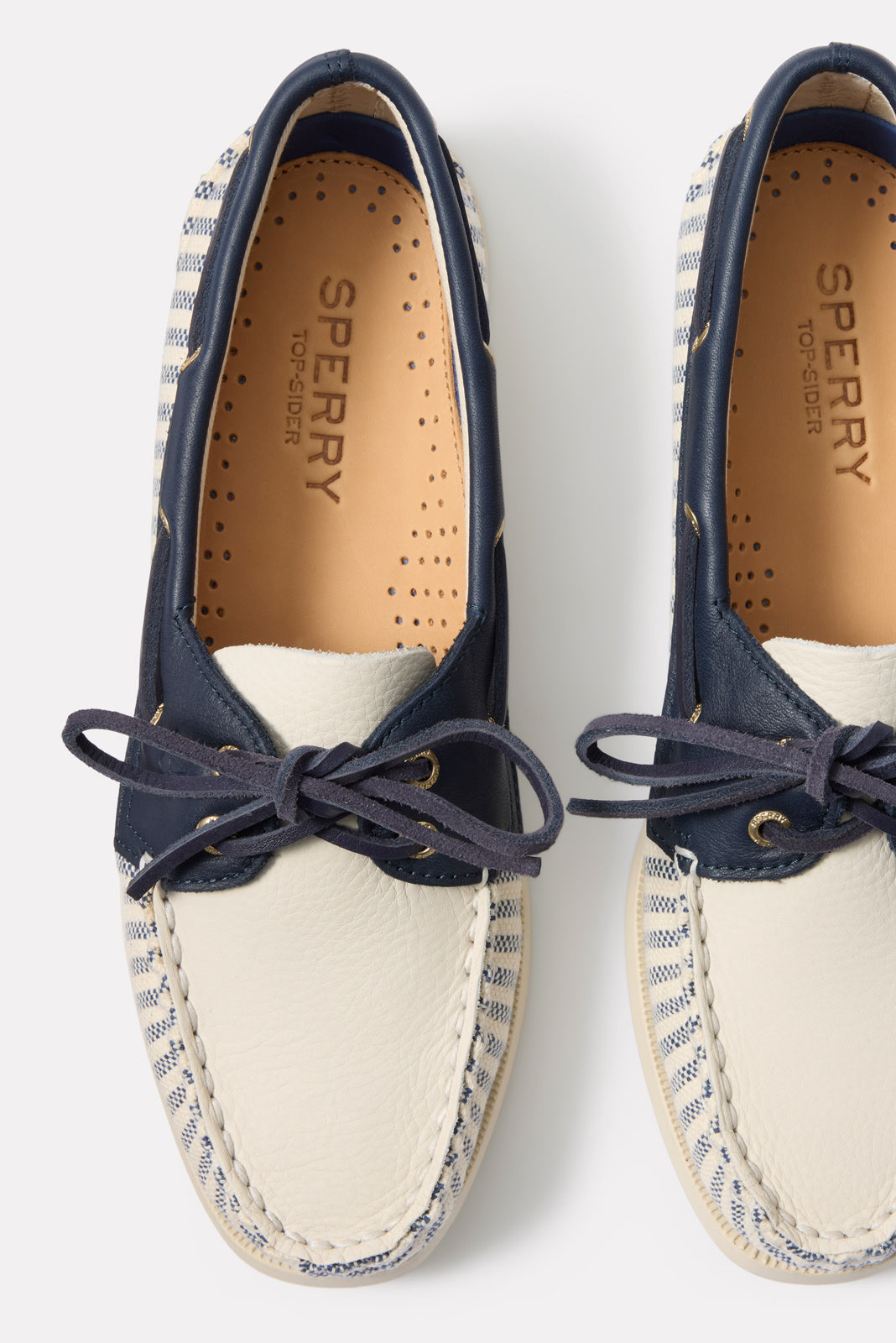 AO 2 Eye Striped Boat Shoe