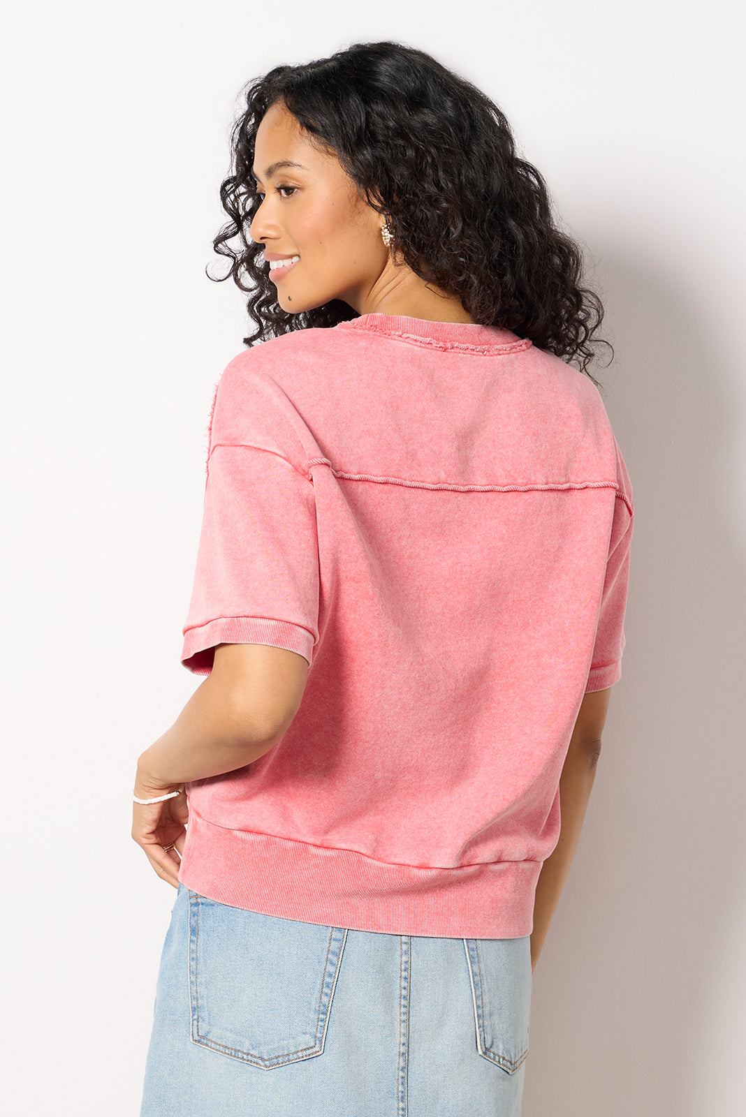 Lizzie Short Sleeve Sweatshirt