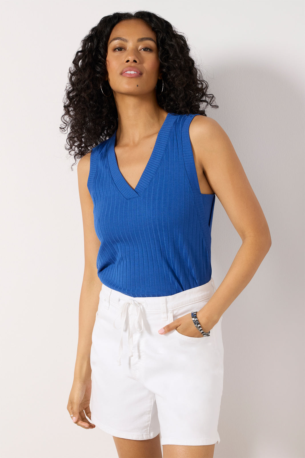 Sarina V Neck Tank