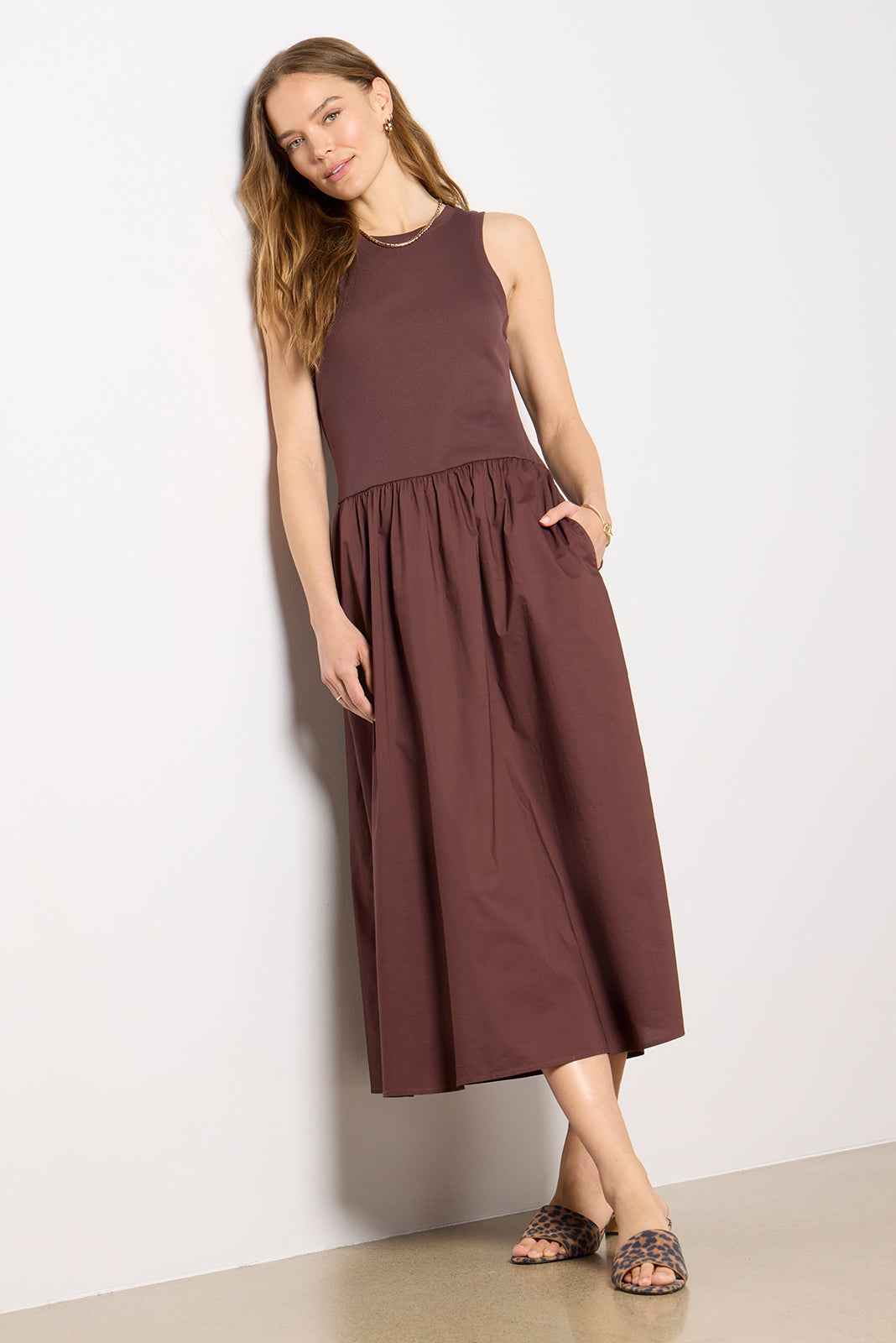 Take Me Away Midi Dress