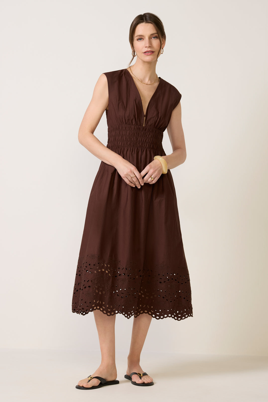 Rails Roxanne Dress Espresso L Rails Roxanne Dress Espresso L