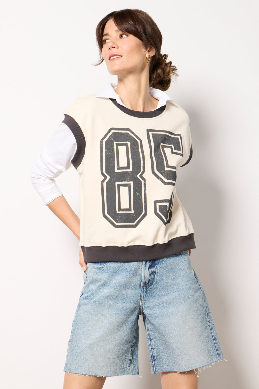 Varsity Muscle Top