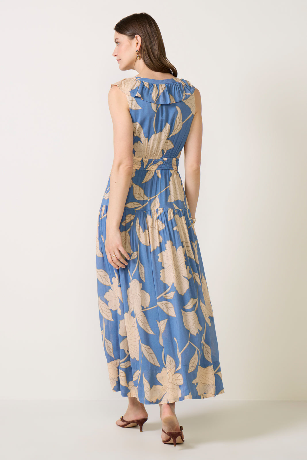 Malene Bloom Floral Maxi Dress